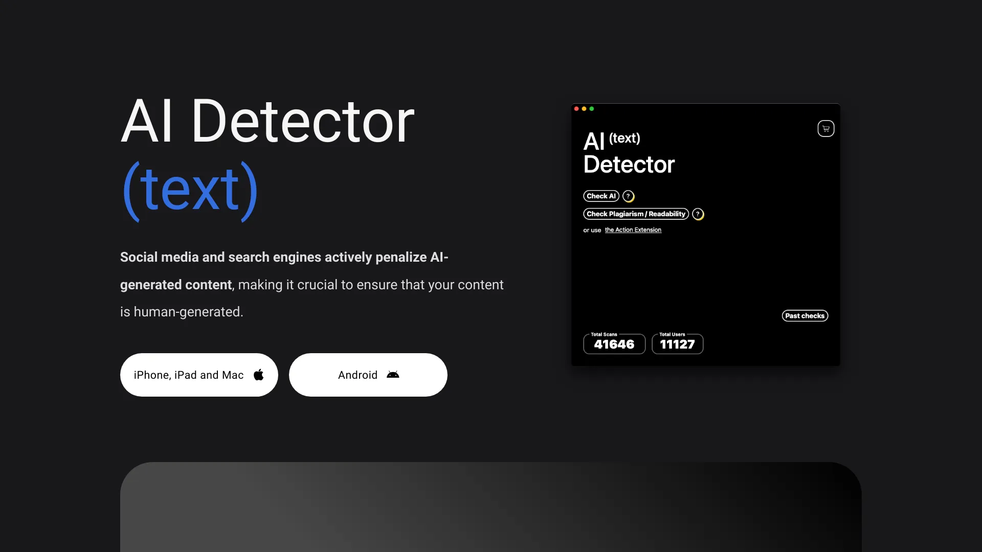 AI Detector & Plagiarism Scan