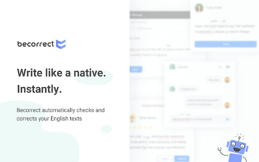 Becorrect – English Grammar & Spell Checker