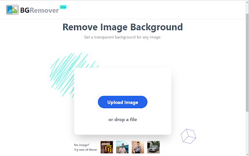 Bulk image background remover