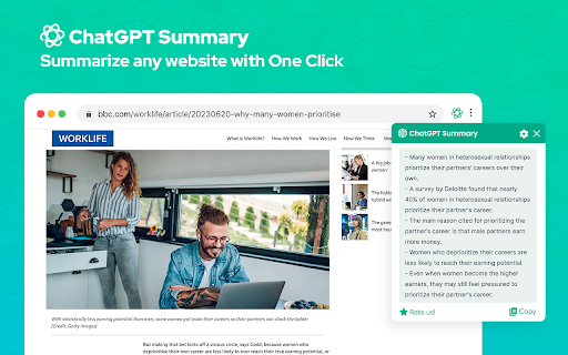 ChatGPT Summary - summarize assistant