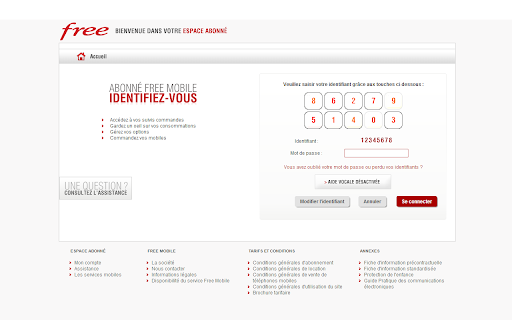 Free Mobile Auto Login