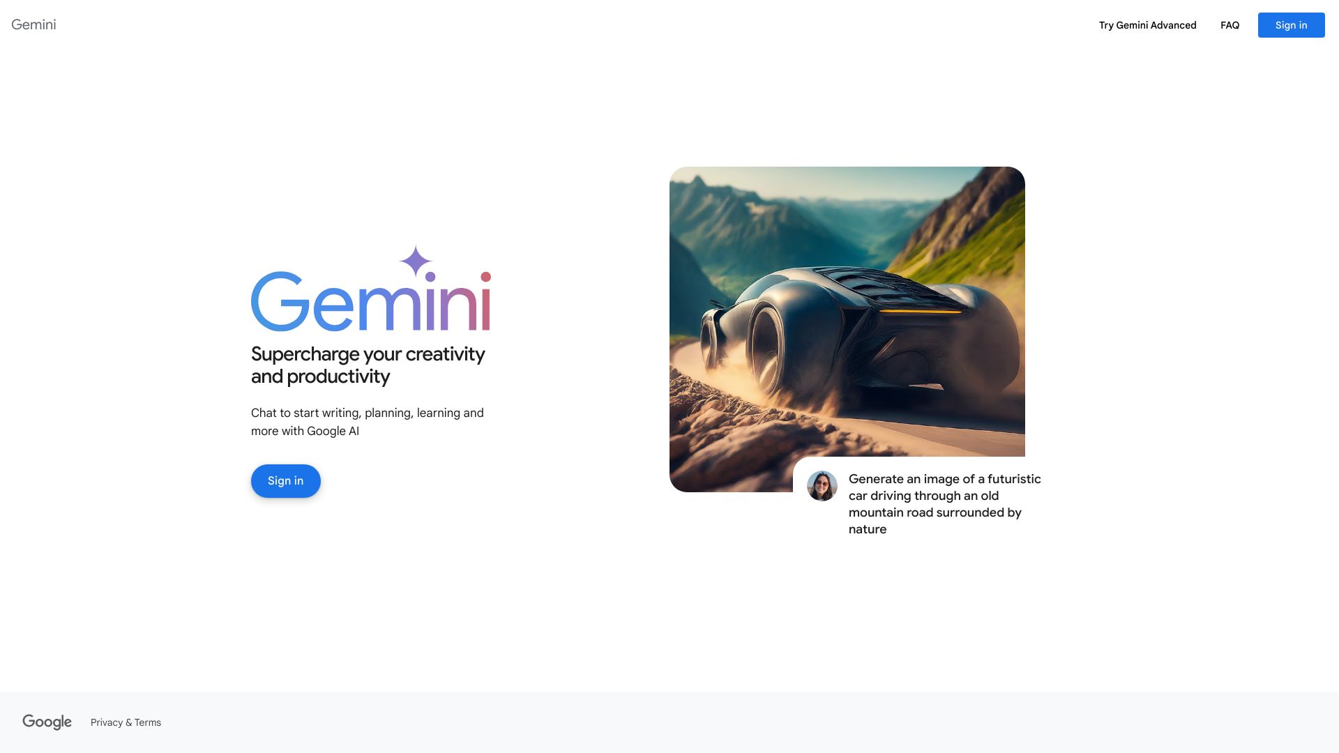 Gemini & Gemini Advanced Logo