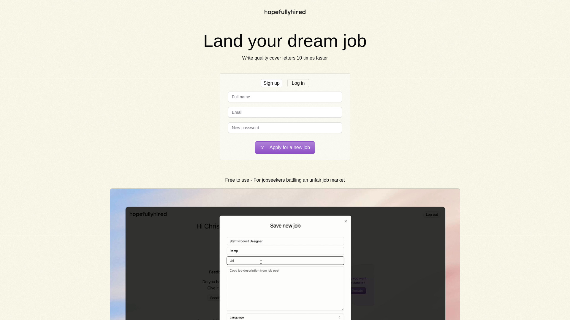 Hopefullyhired