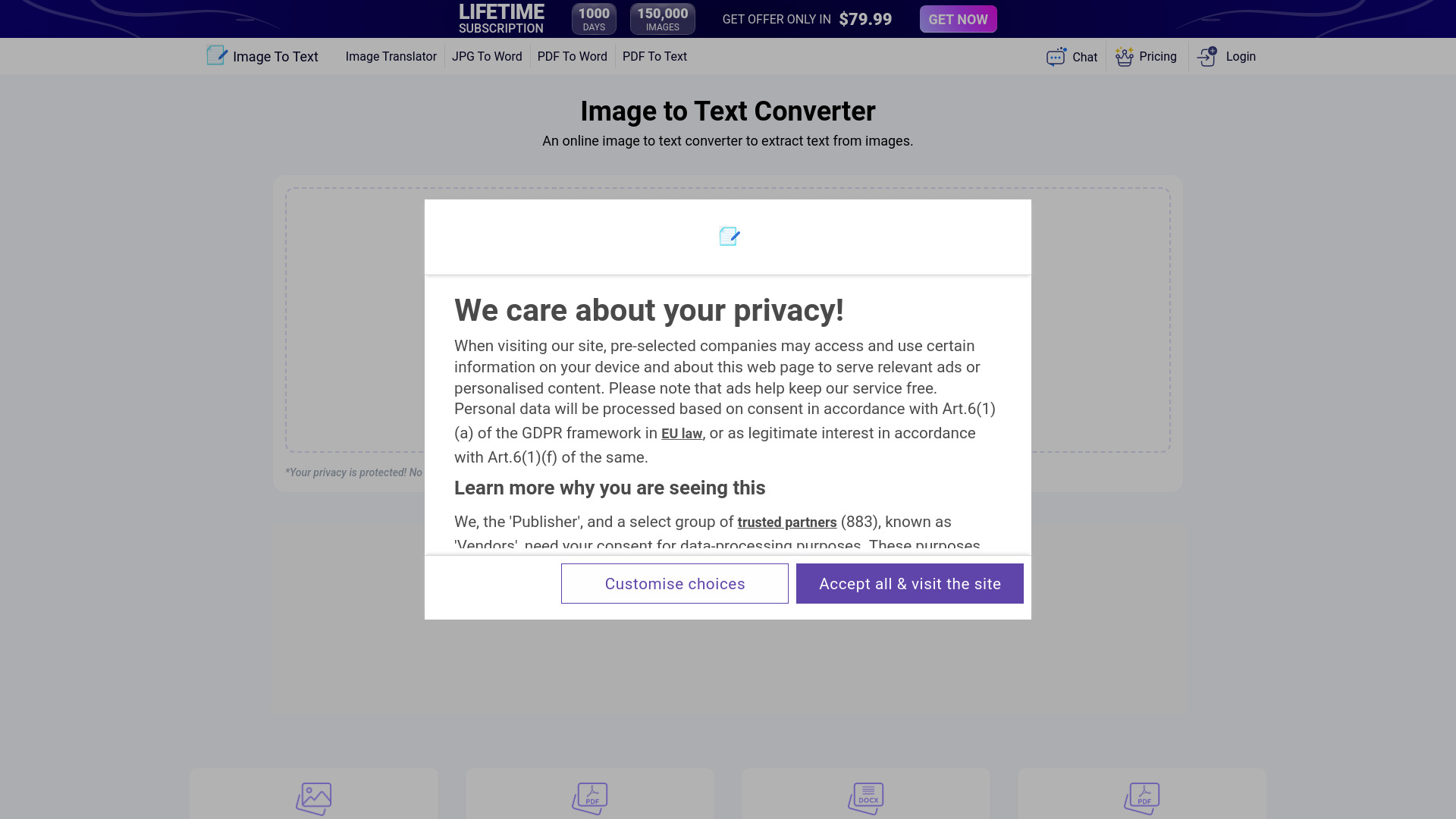 Image to Text Converter