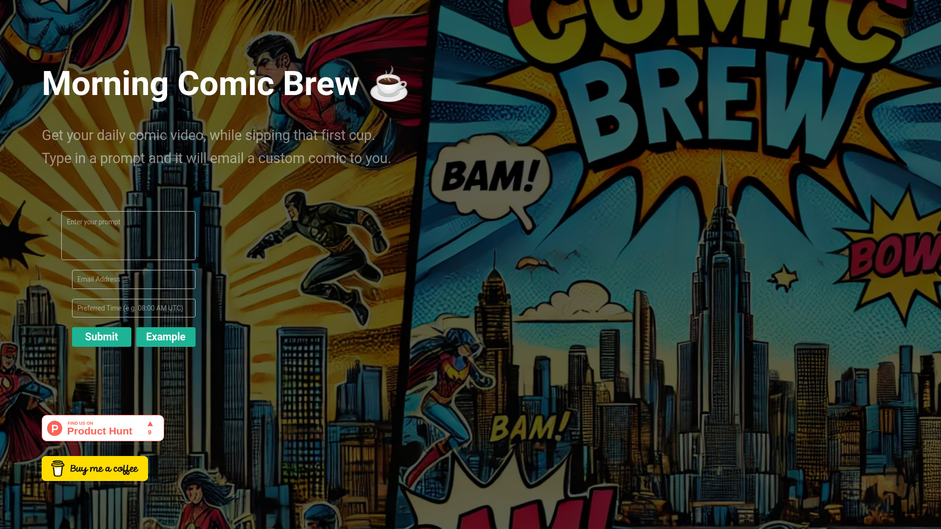 Morning Comic Brew