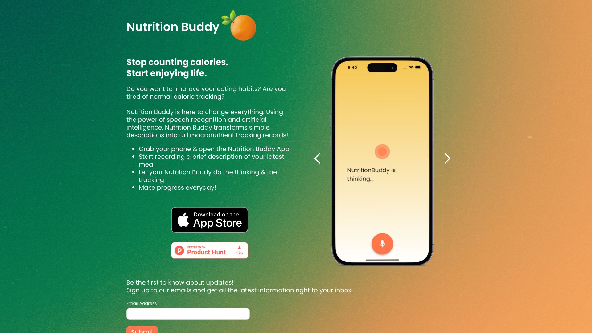 Nutrition Buddy