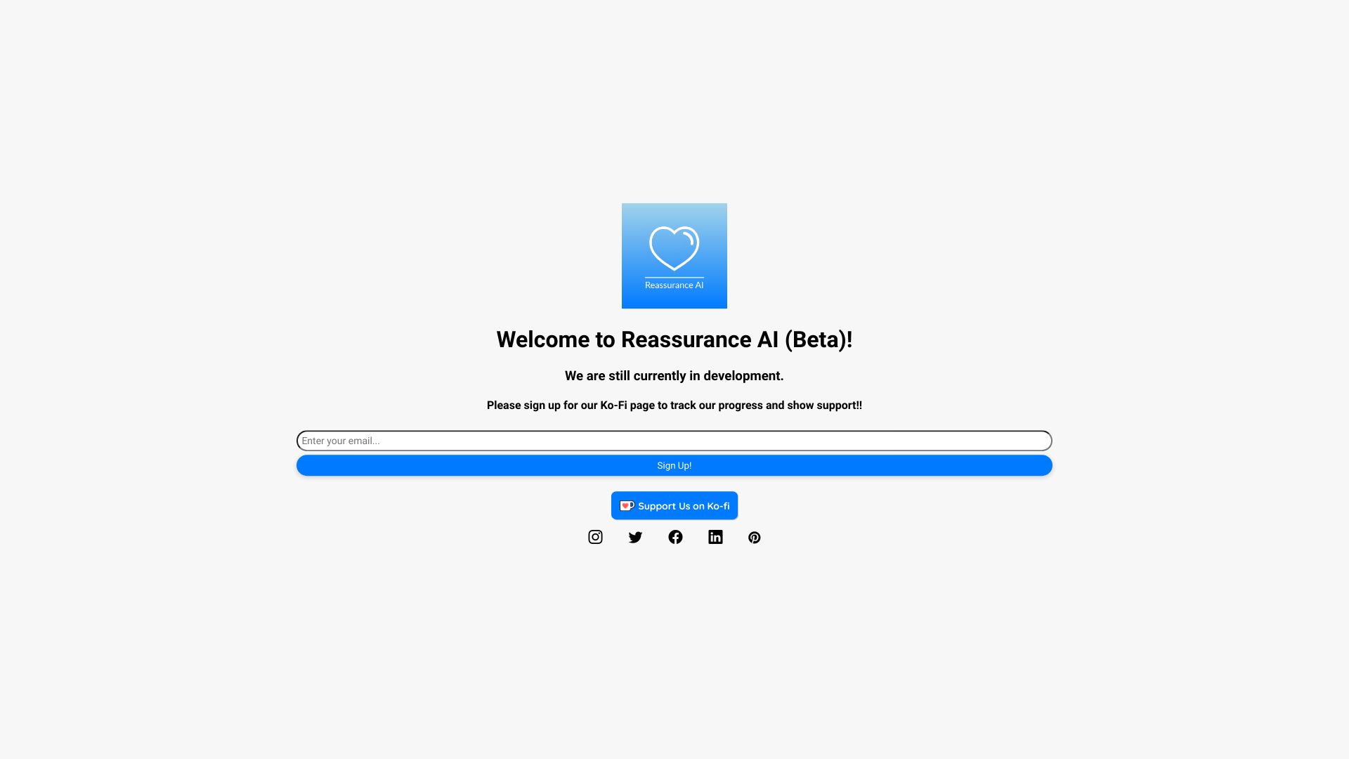 Reassurance AI (Beta)