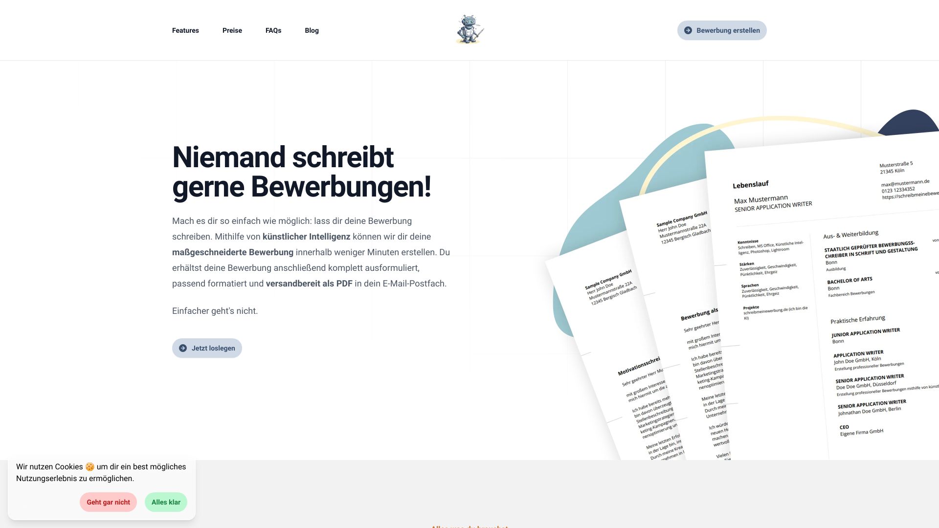 Schreib meine Bewerbung Logo
