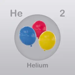 3D Periodic Table for Apple Vision Pro Logo