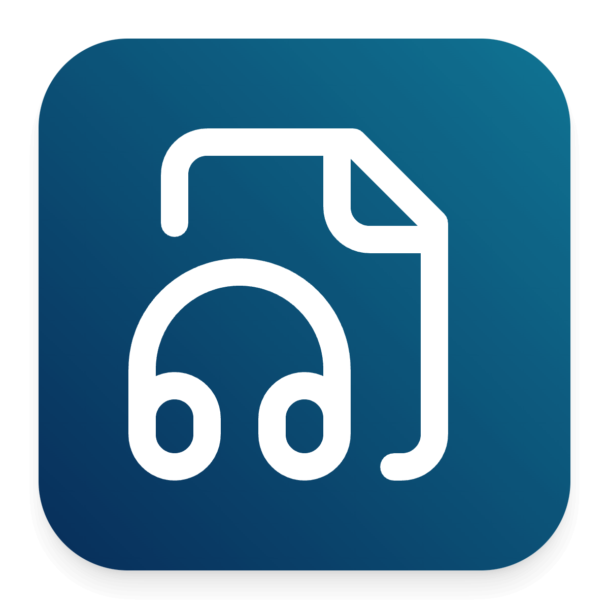 PDF2Audio Logo
