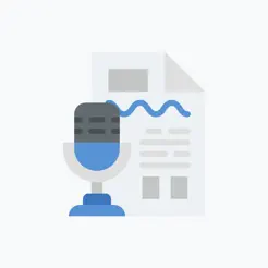 TranscribeAI: Audio to Text Logo